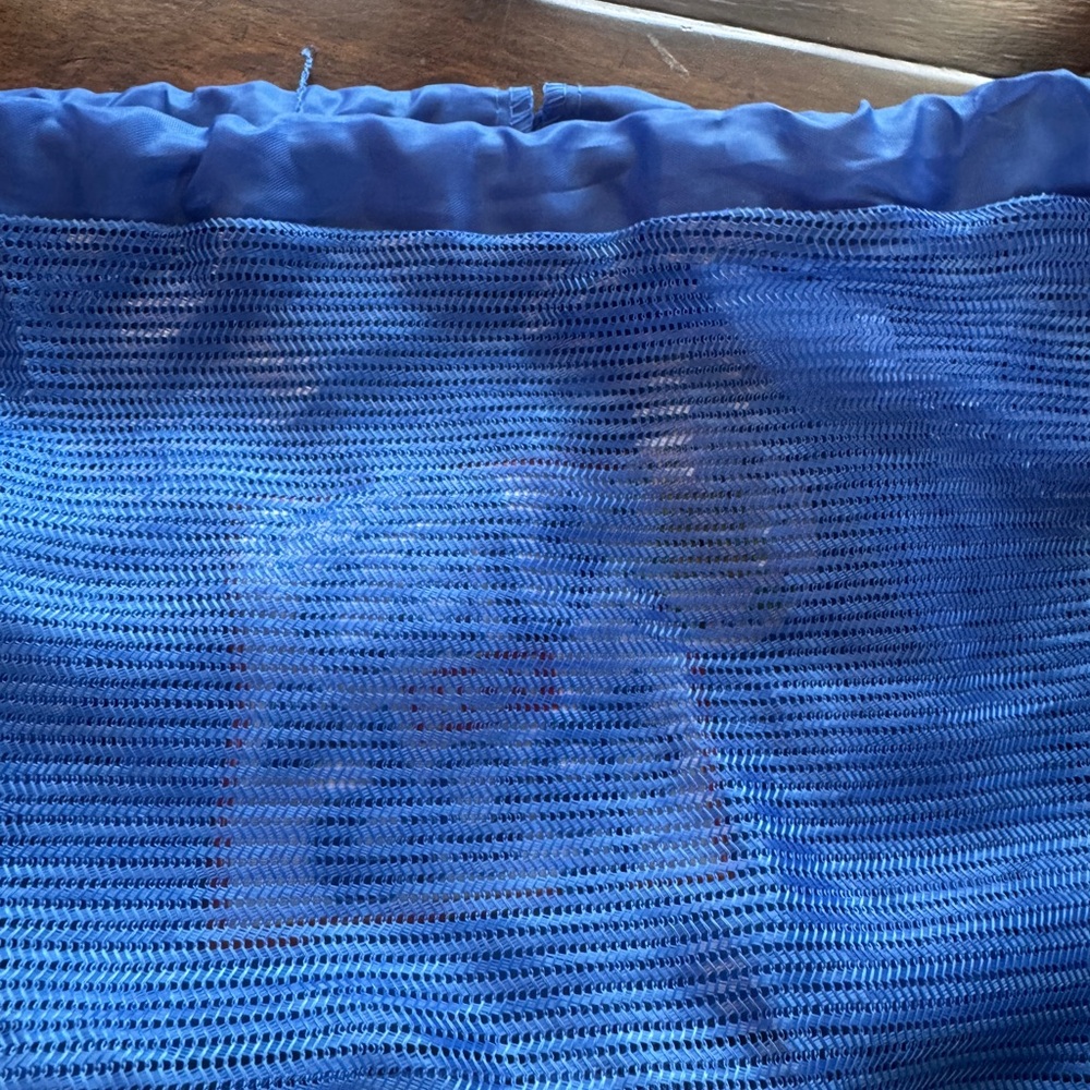 Webkinz Blue and Yellow Drawstring Mesh Bag - Picture 7 of 14